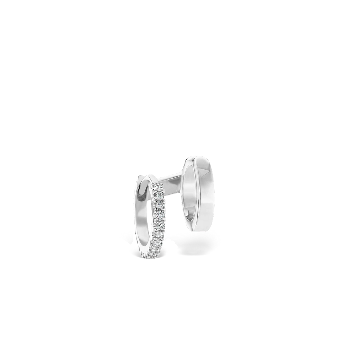 6.5mm Diamond Eternity Ring and 5mm Cuff
