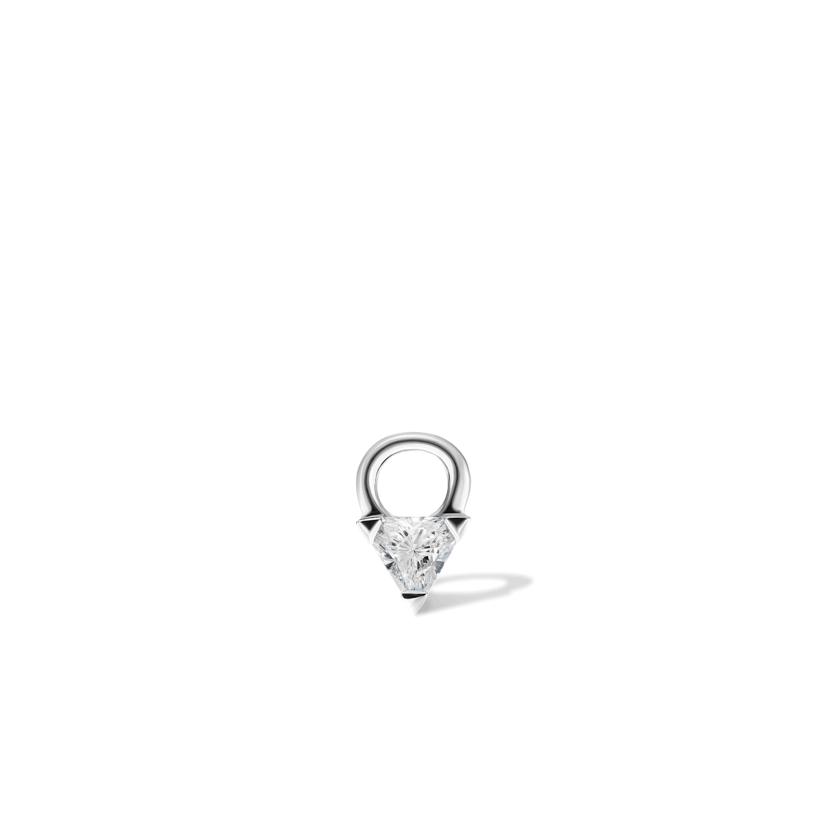 Diamond Triangle Charm