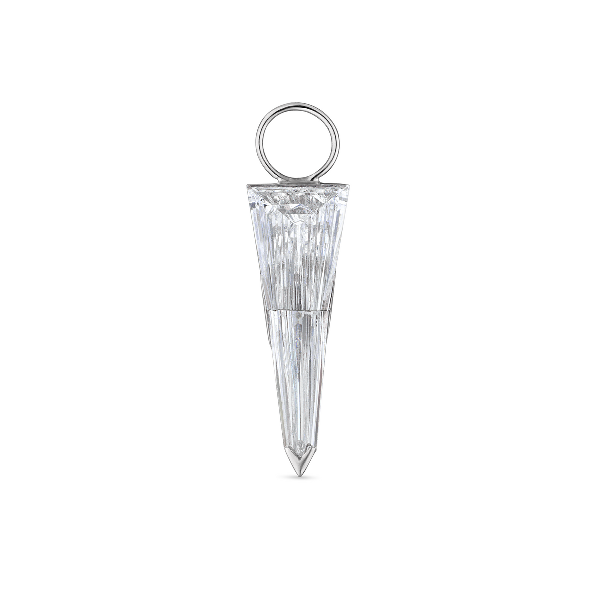 Silhouette Cluster Diamond Charm