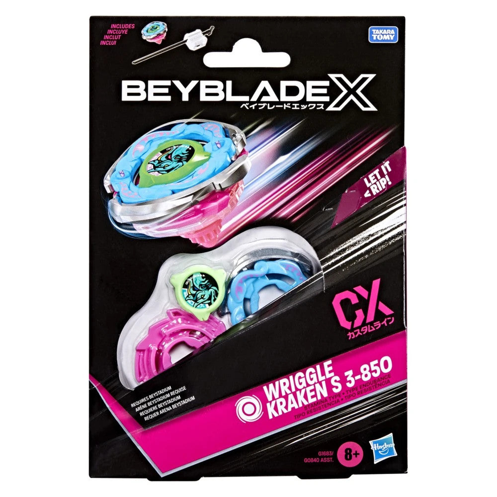 Hasbro Beyblade X Starter Wriggle Kraken S 3-85O G1683