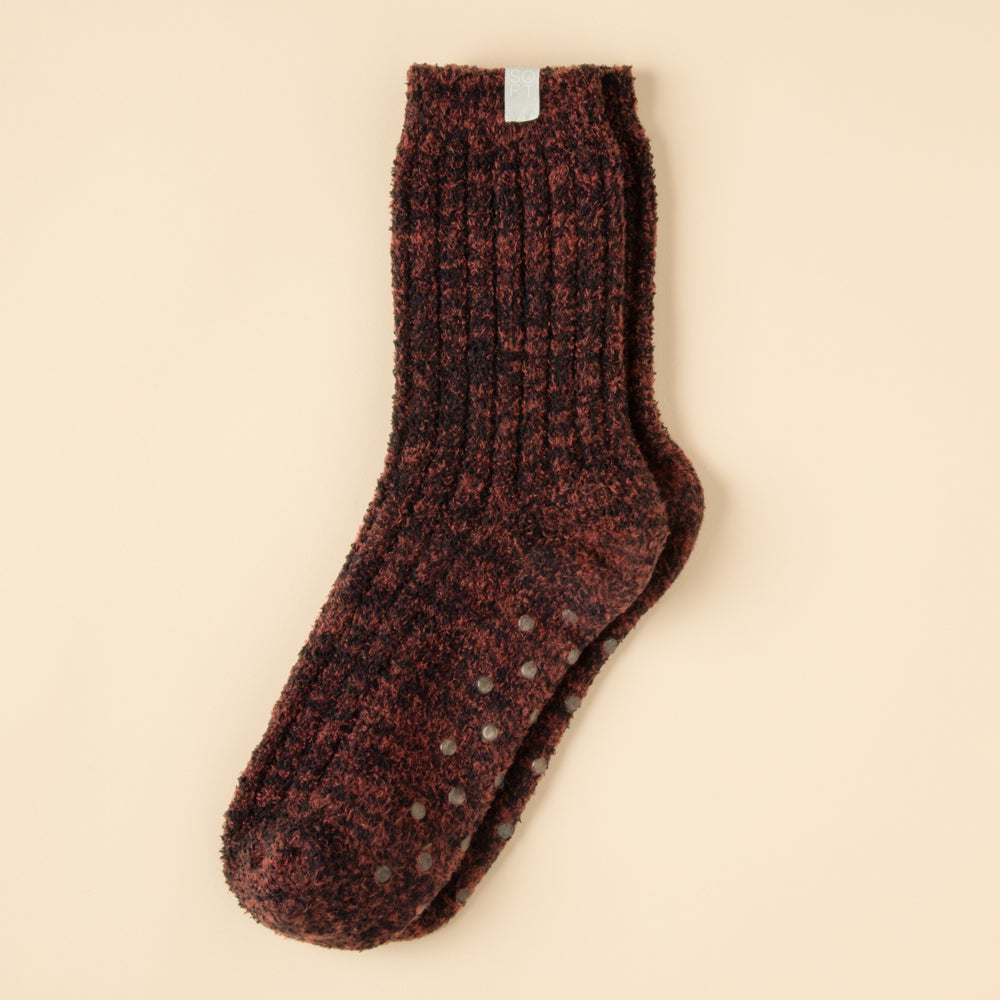 Marshmallow Crew Socks