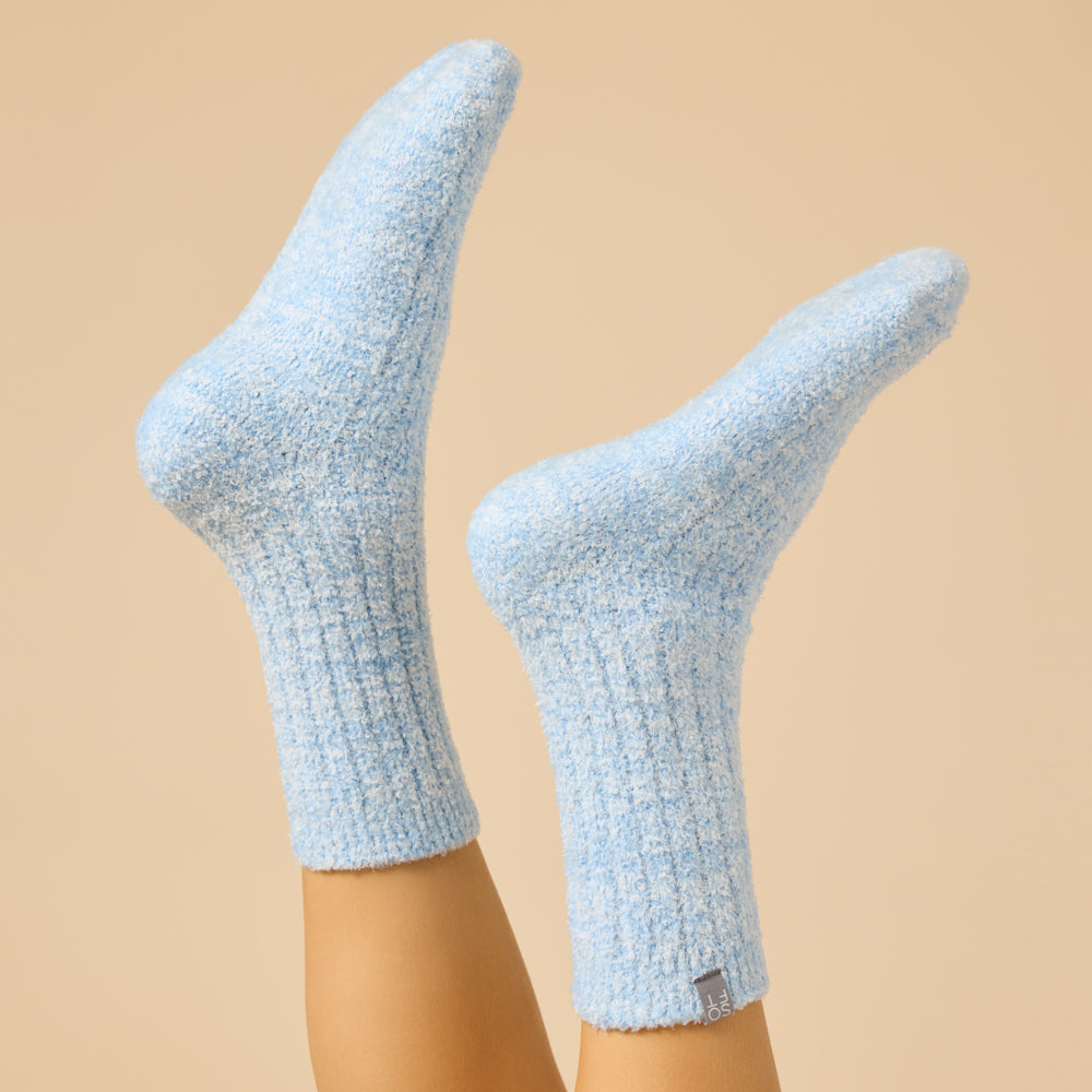 Marshmallow Crew Socks