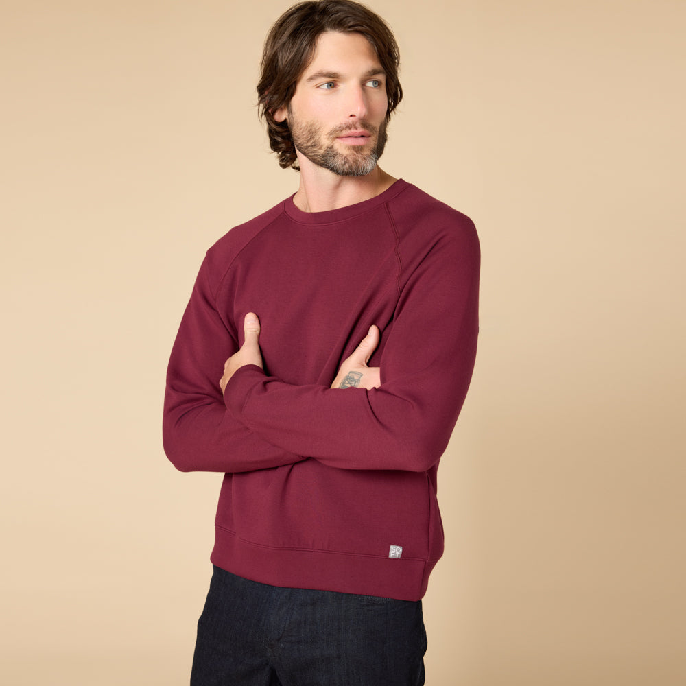 Take 10 Men's DreamTech Raglan Crew Neck