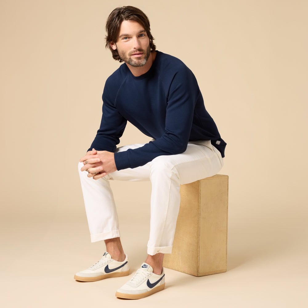 Take 10 Men's DreamTech Raglan Crew Neck
