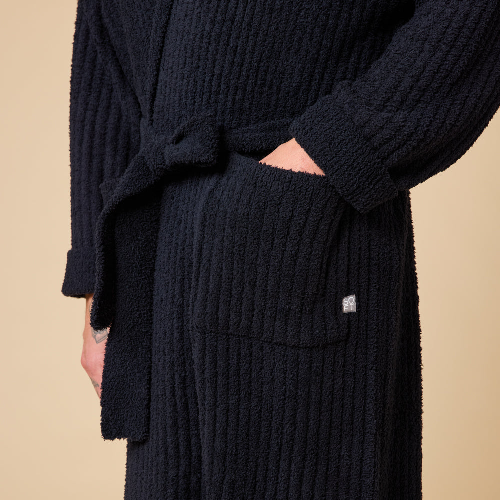 Take 10 Men's Ribbed Marshmallow Robe