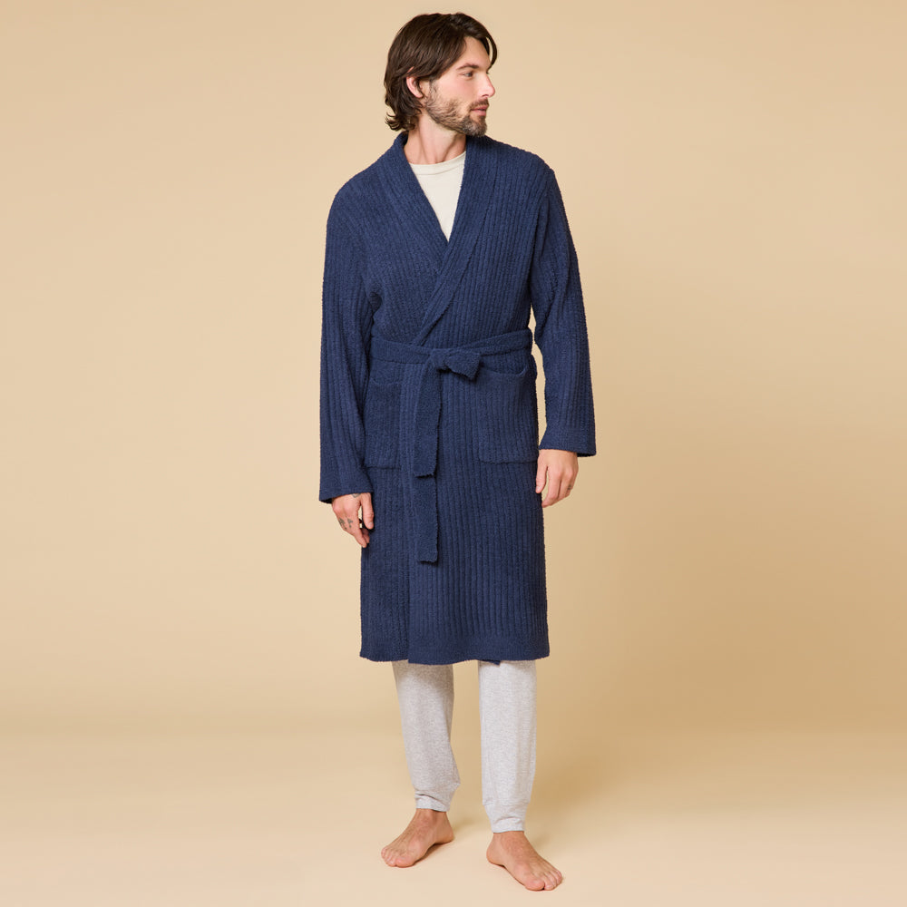 Take 10 Men's Ribbed Marshmallow Robe