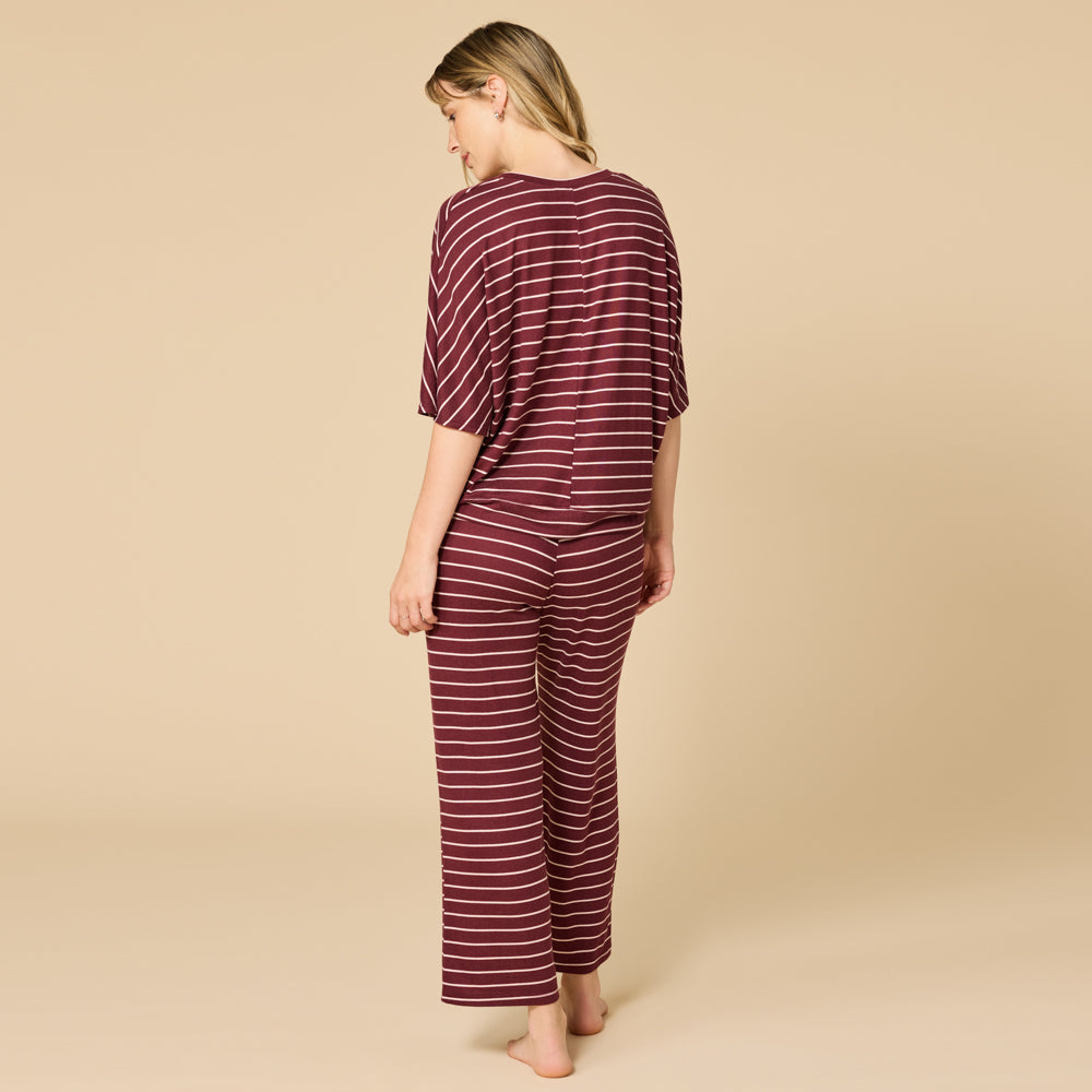 Dream Relaxed V-neck with Capri Lounge Set