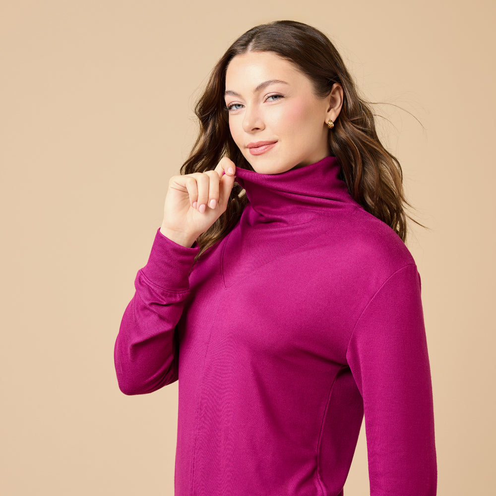 Dream Jersey Cowl Neck Lounge Set