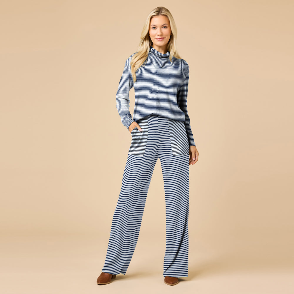 Dream Jersey Cowl Neck Lounge Set