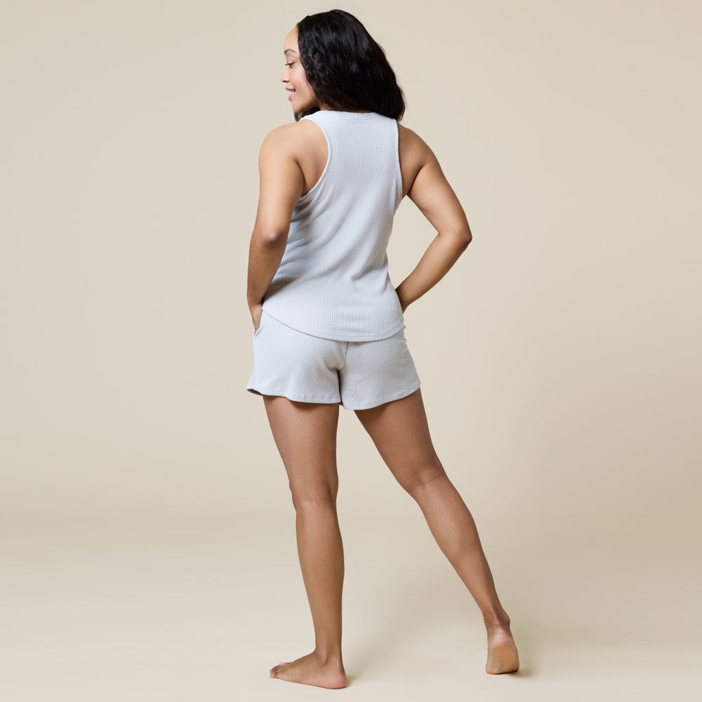 Rib Dream Racerback Short Set