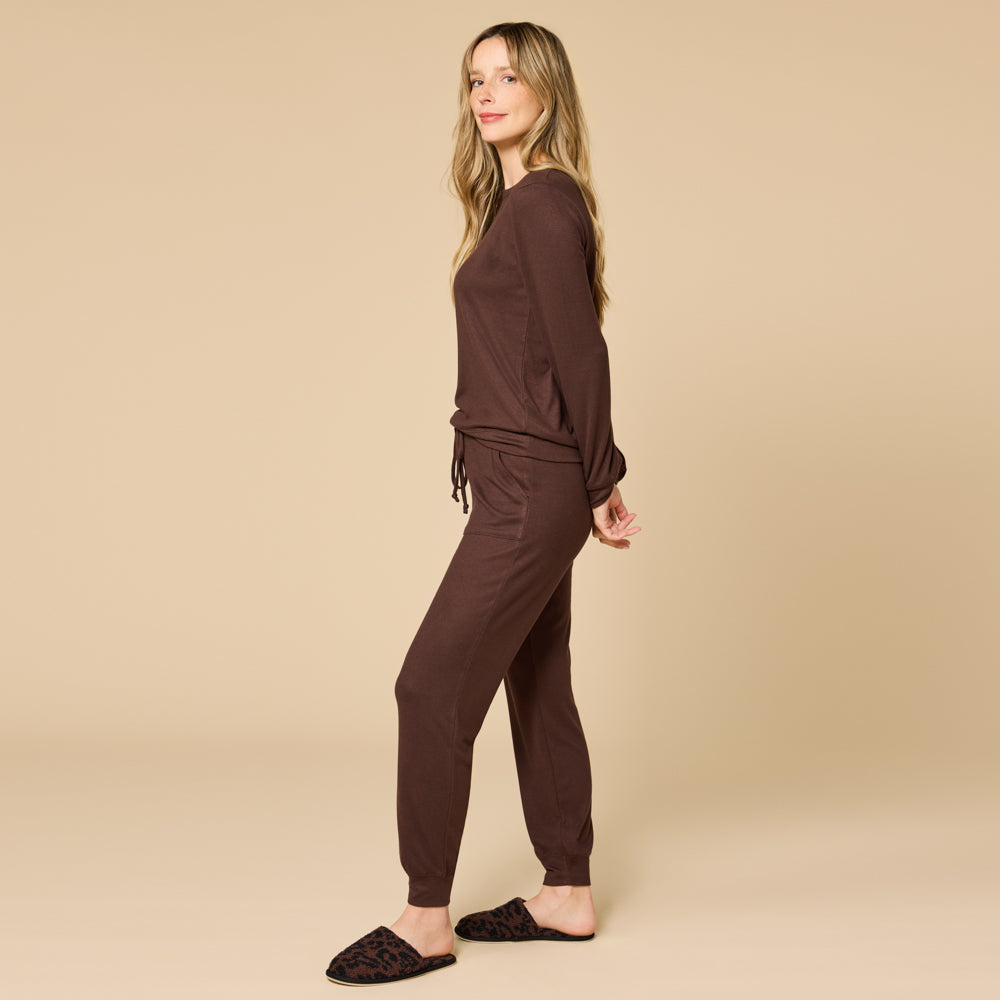 Dream Jersey Crew Neck Lounge Set