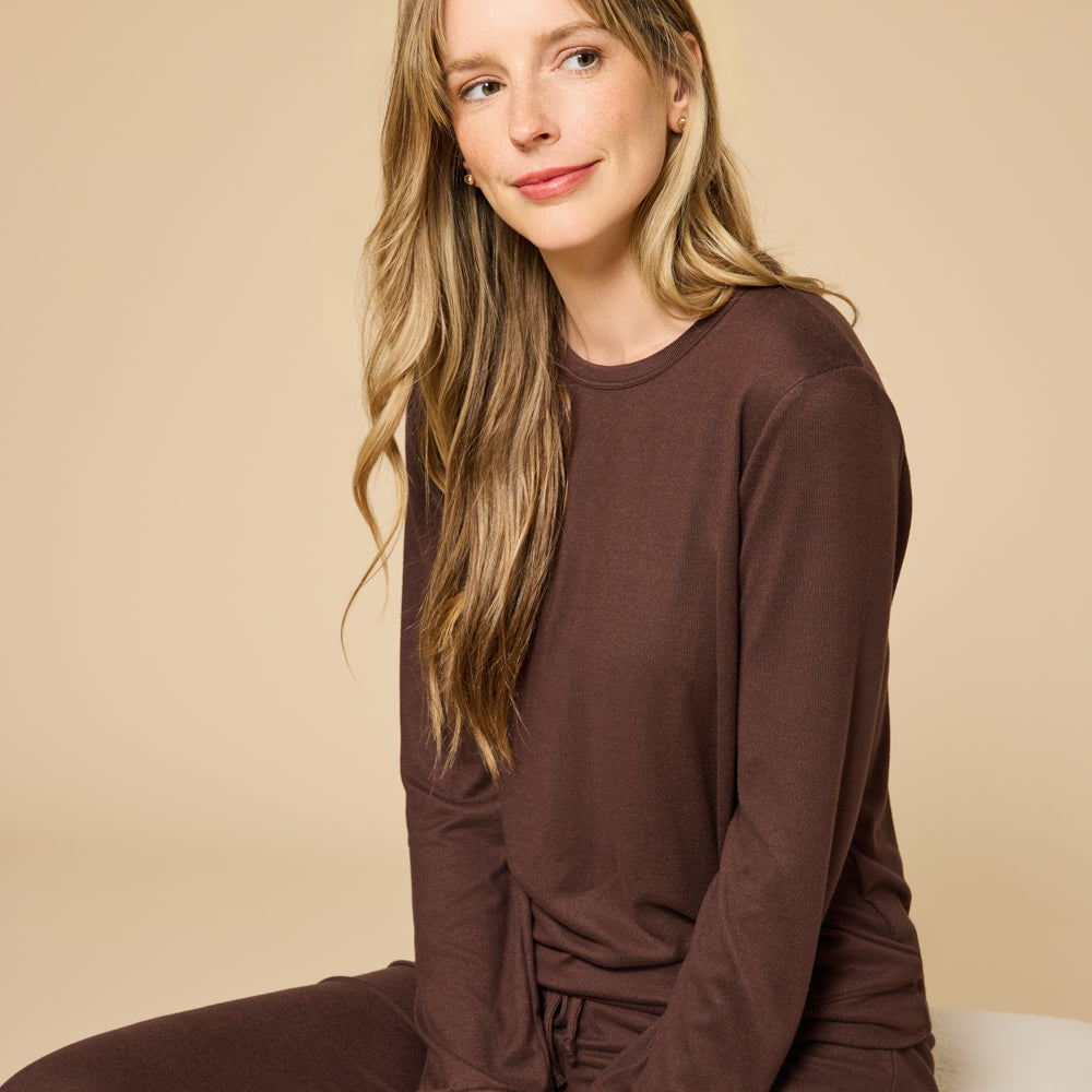 Dream Jersey Crew Neck Lounge Set