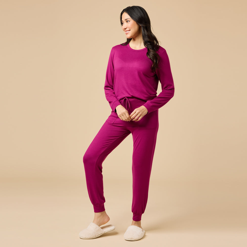 Dream Jersey Crew Neck Lounge Set