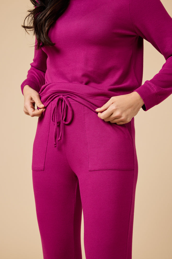 Dream Jersey Crew Neck Lounge Set