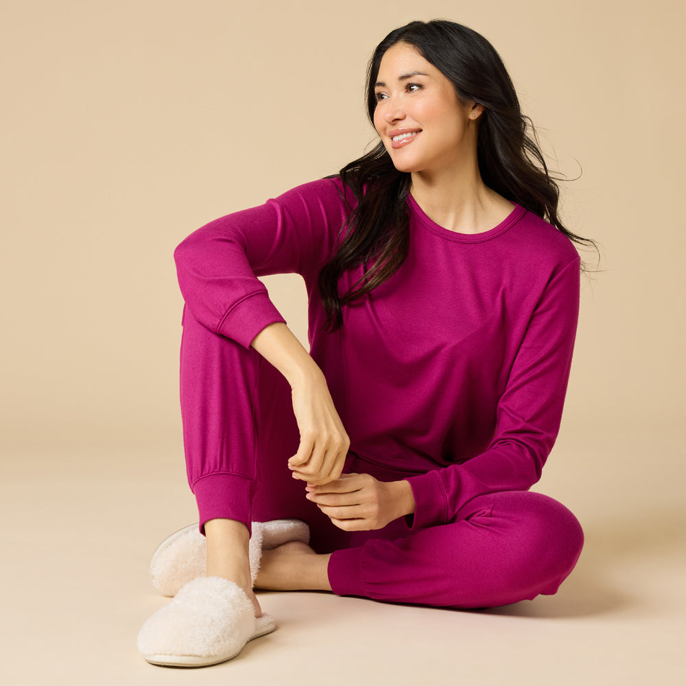Dream Jersey Crew Neck Lounge Set