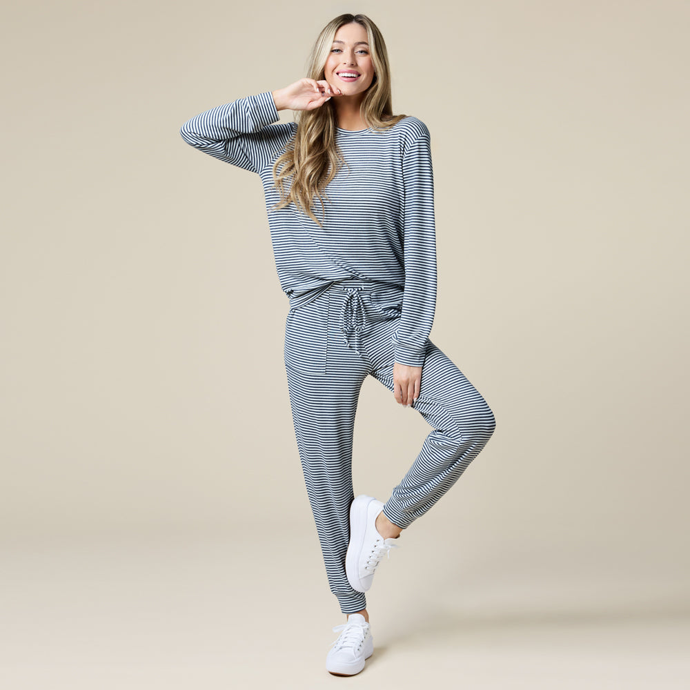 Dream Jersey Crew Neck Lounge Set
