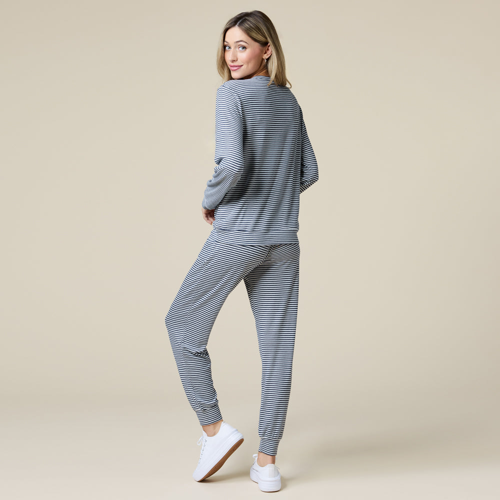 Dream Jersey Crew Neck Lounge Set