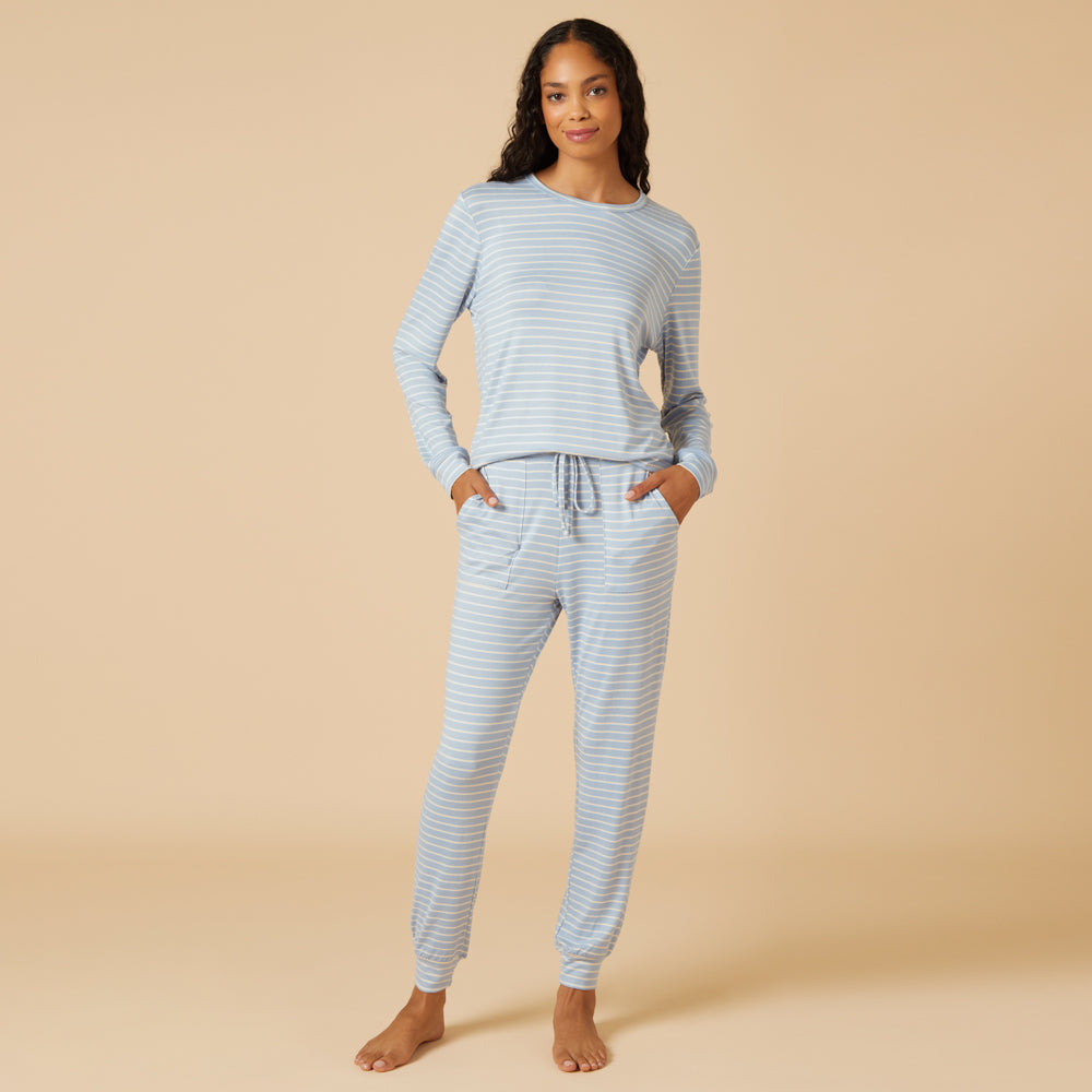 Dream Jersey Crew Neck Lounge Set