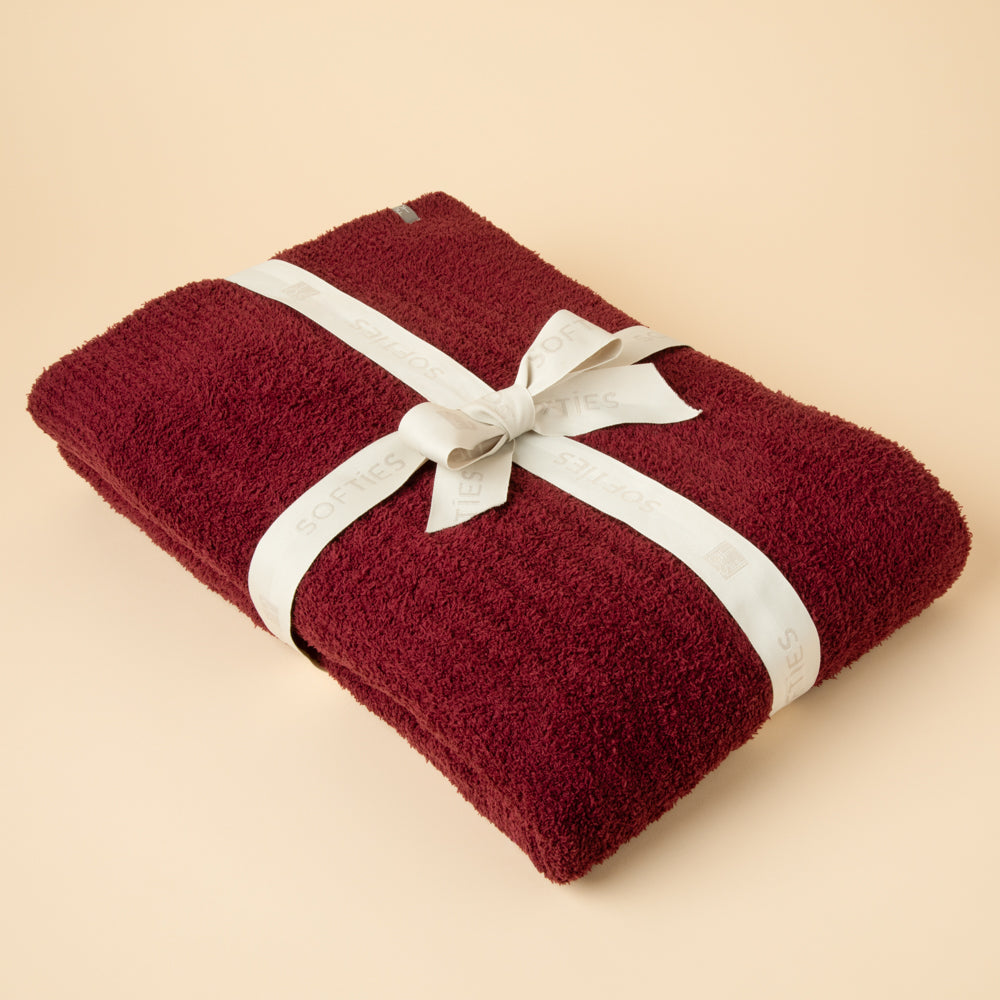 50" x 70" Solid Rib Marshmallow Blanket