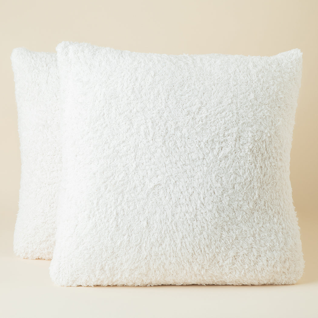 Ultra-Lite Marshmallow Throw Pillow Case - 2 Pack