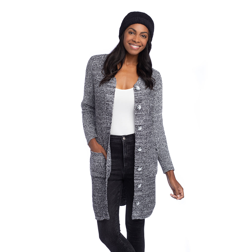 Chunky Rib Marshmallow Beanie
