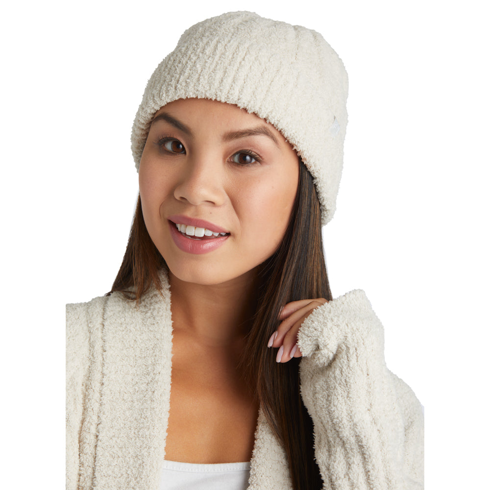 Chunky Rib Marshmallow Beanie