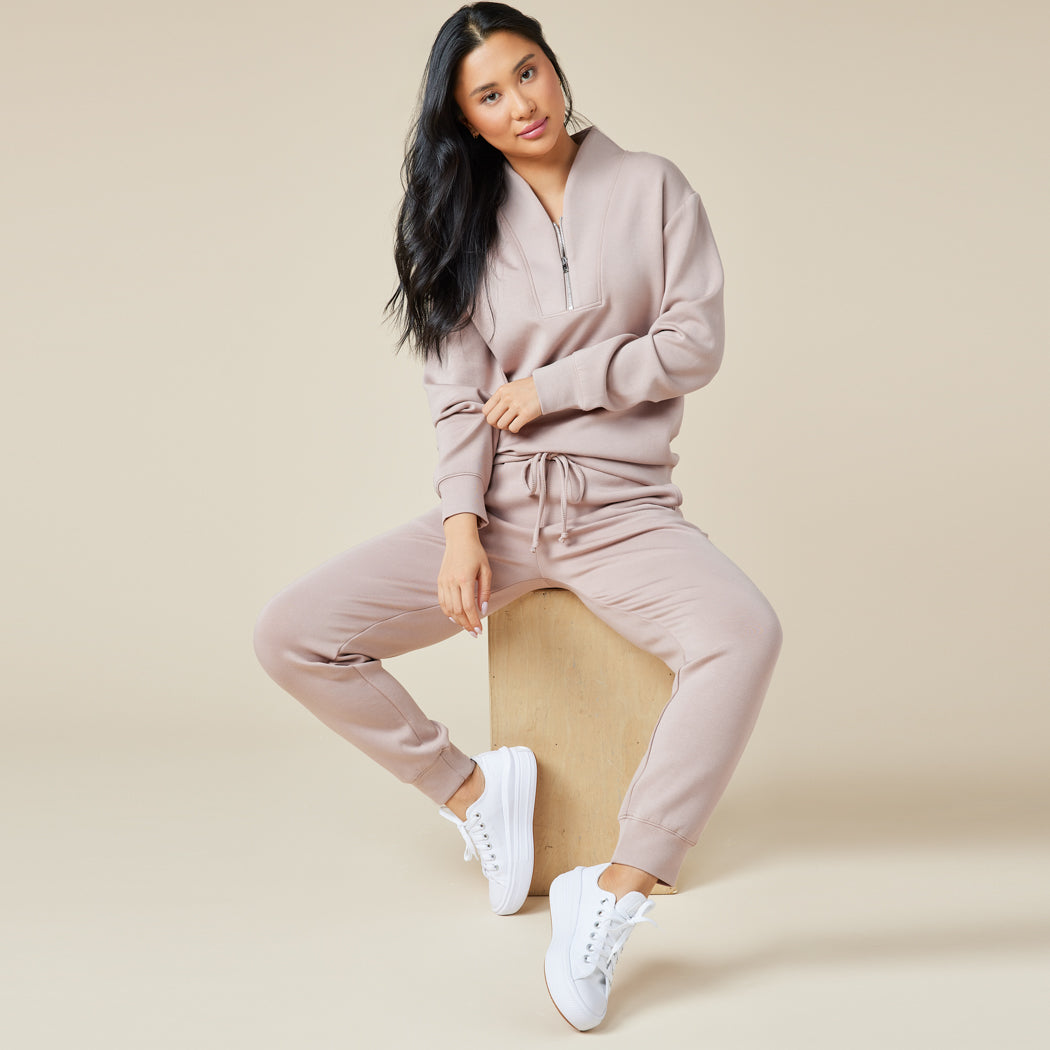 DreamTech ¼ Zip Jogger Set