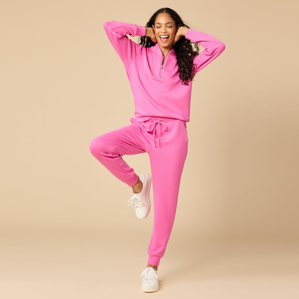 DreamTech ¼ Zip Jogger Set