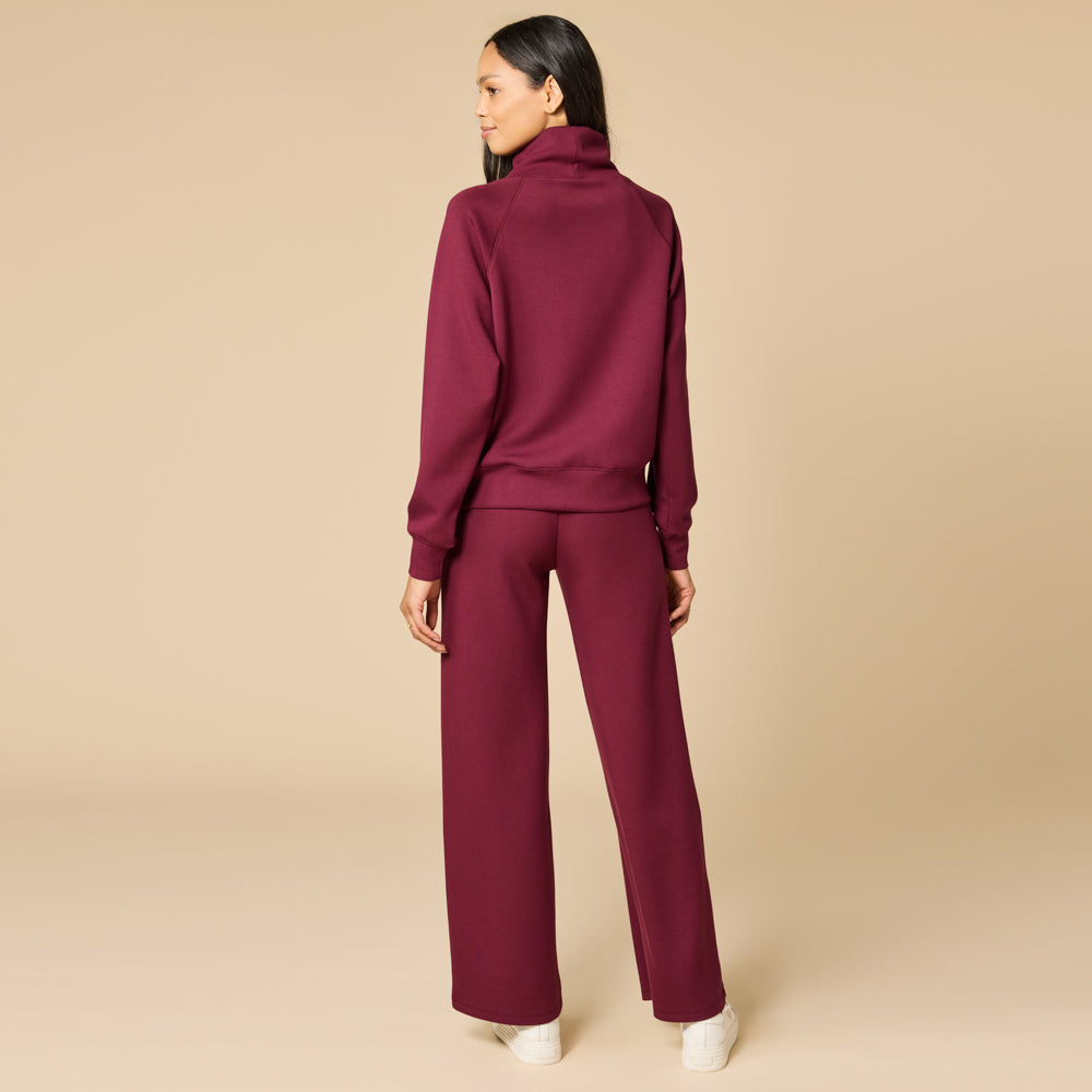 DreamTech Cowl Neck with Pleated Pant