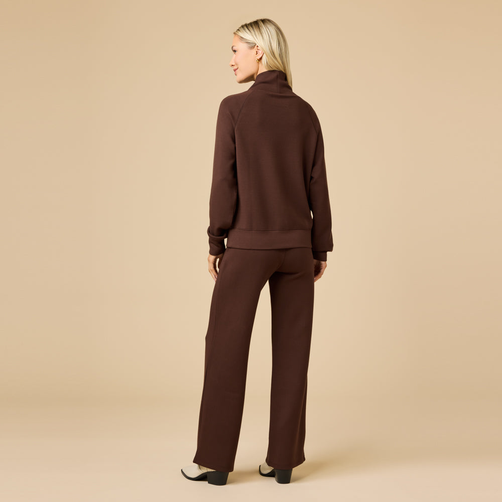 DreamTech Cowl Neck with Pleated Pant