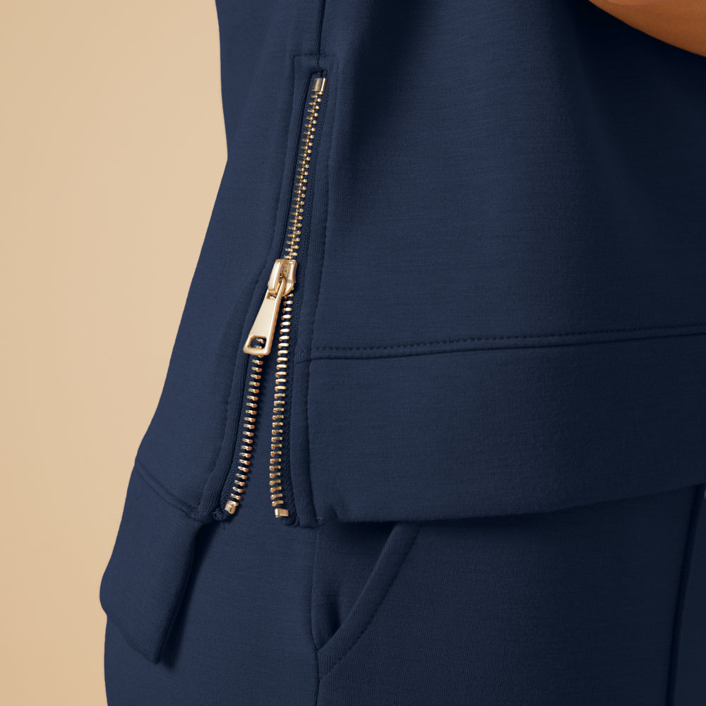 DreamTech Pleated Shoulder Tank with Cropped Pant