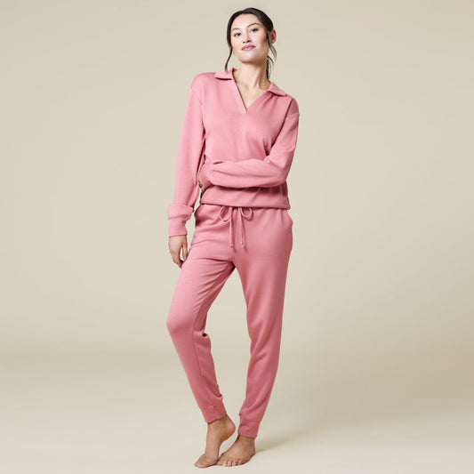 DreamTech Johnny Collar Lounge Set
