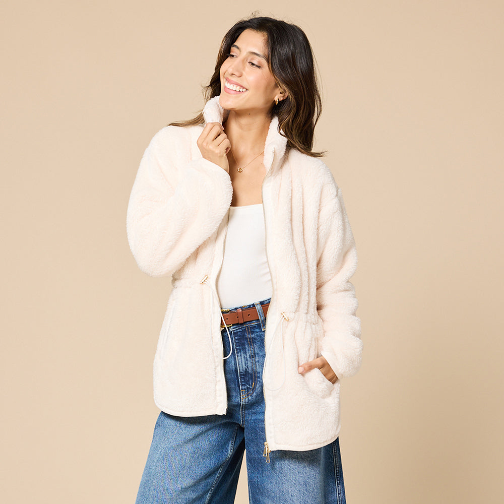 DreamPlush Double Zip Jacket