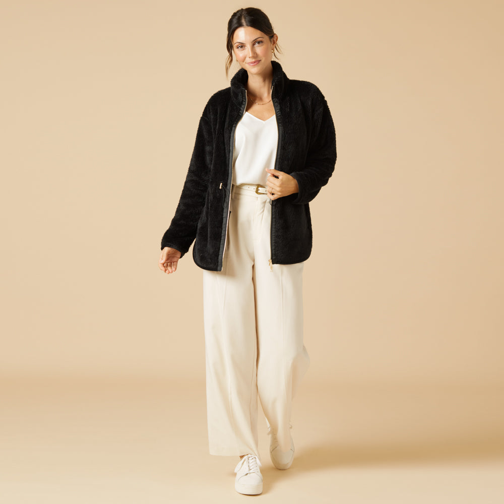 DreamPlush Double Zip Jacket