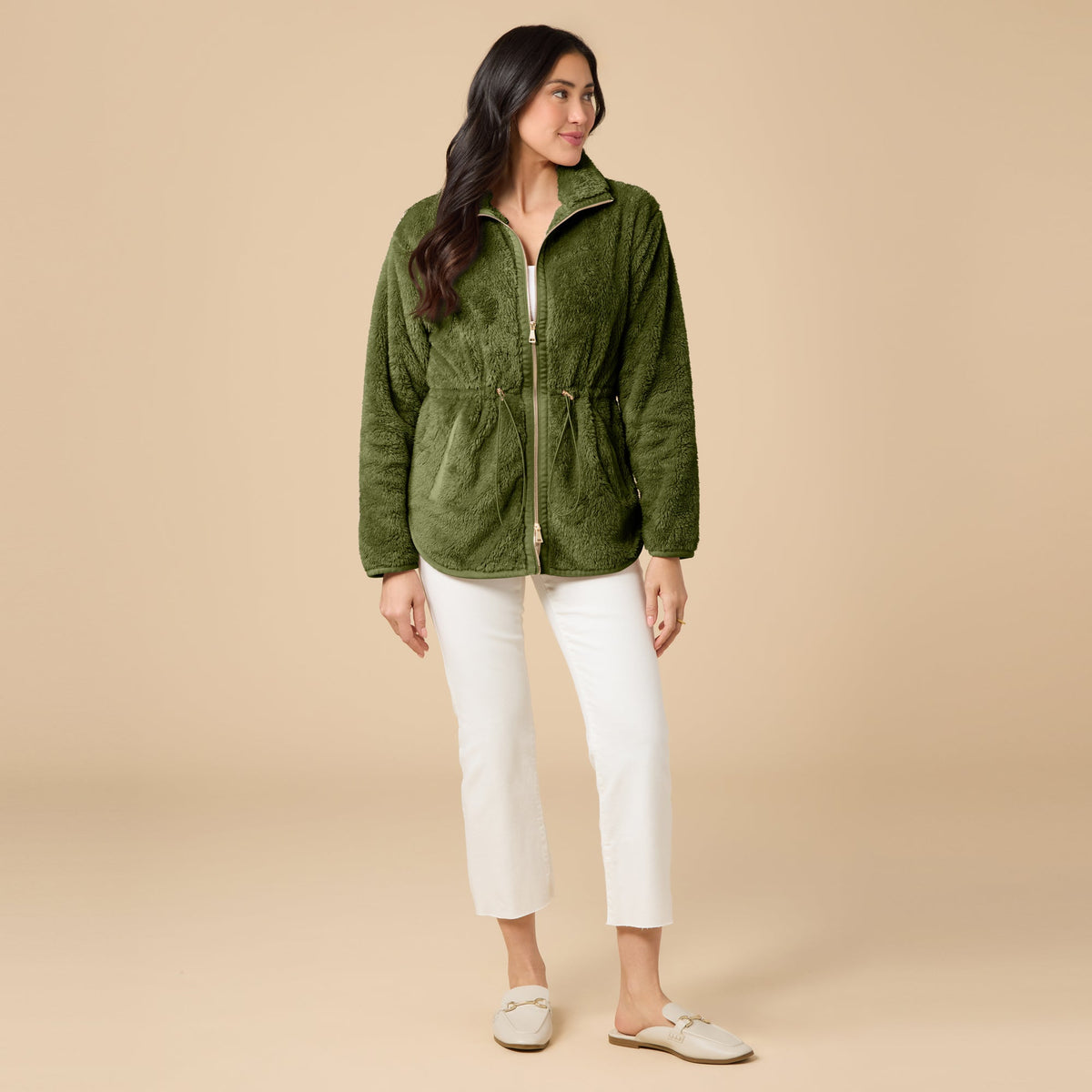 DreamPlush Double Zip Jacket