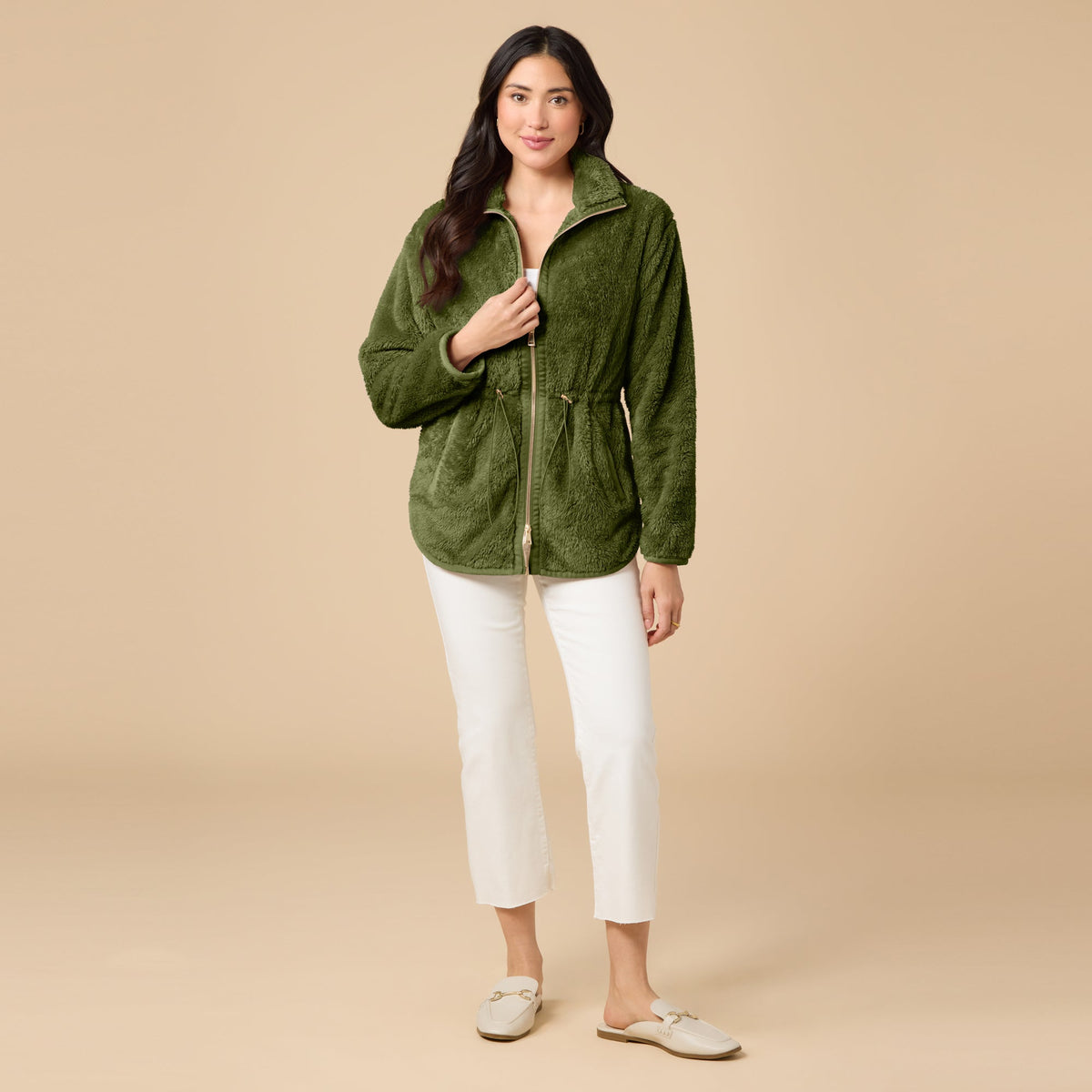 DreamPlush Double Zip Jacket
