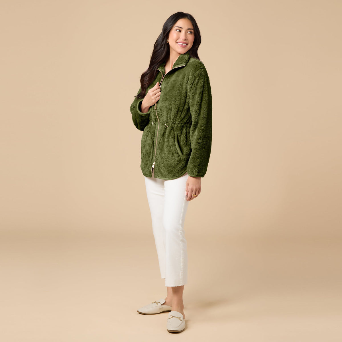 DreamPlush Double Zip Jacket
