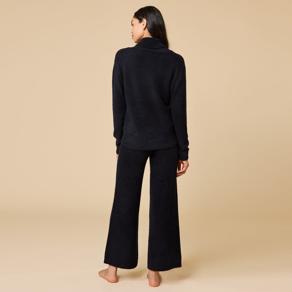 Ultra-Marshmallow Shawl Collar with Pintuck Pant