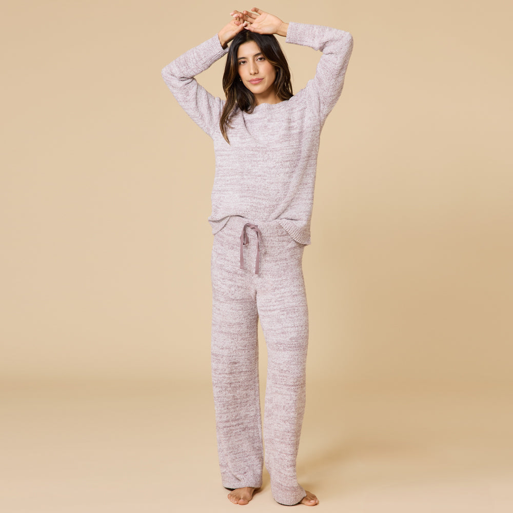 Marshmallow Crew Neck Lounge Set