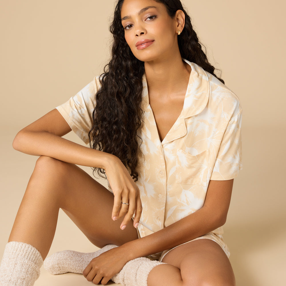 Caftan Top Short PJ Set