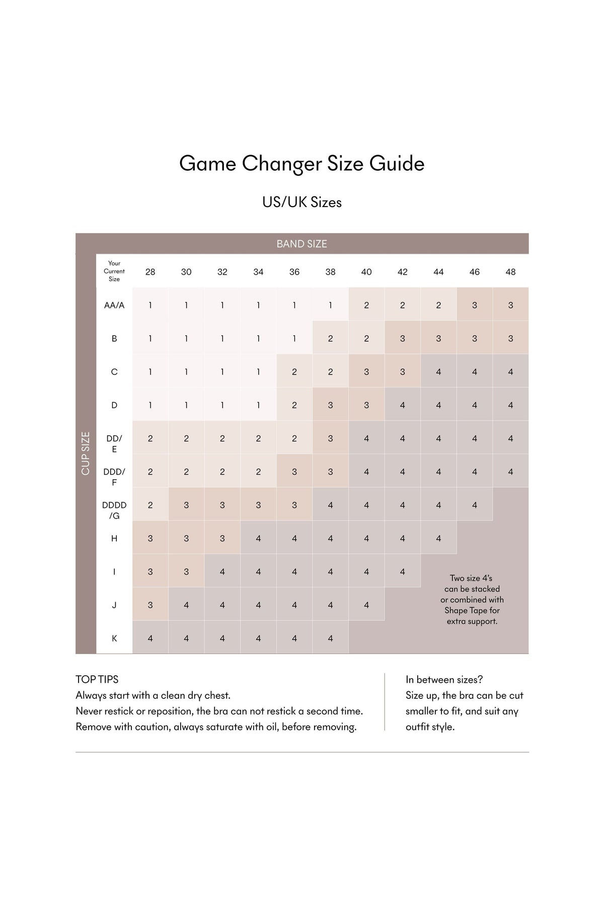 Game Changer | NOOD Lift & Shape Bra 4pk No 3
