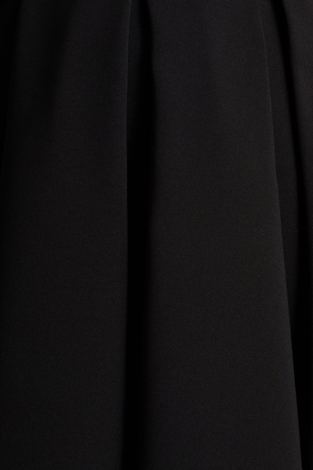 Cosima | Black Bardot-Neck Midi Dress