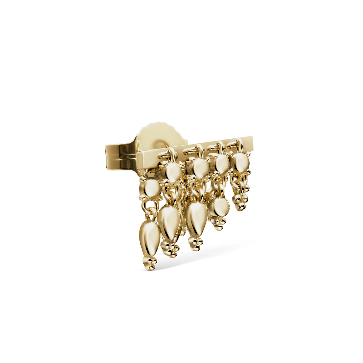Tassel Bar Stud Earring