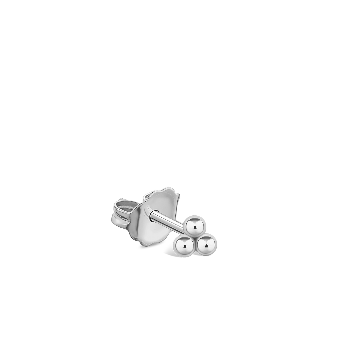 Three Ball Trinity Stud Earring