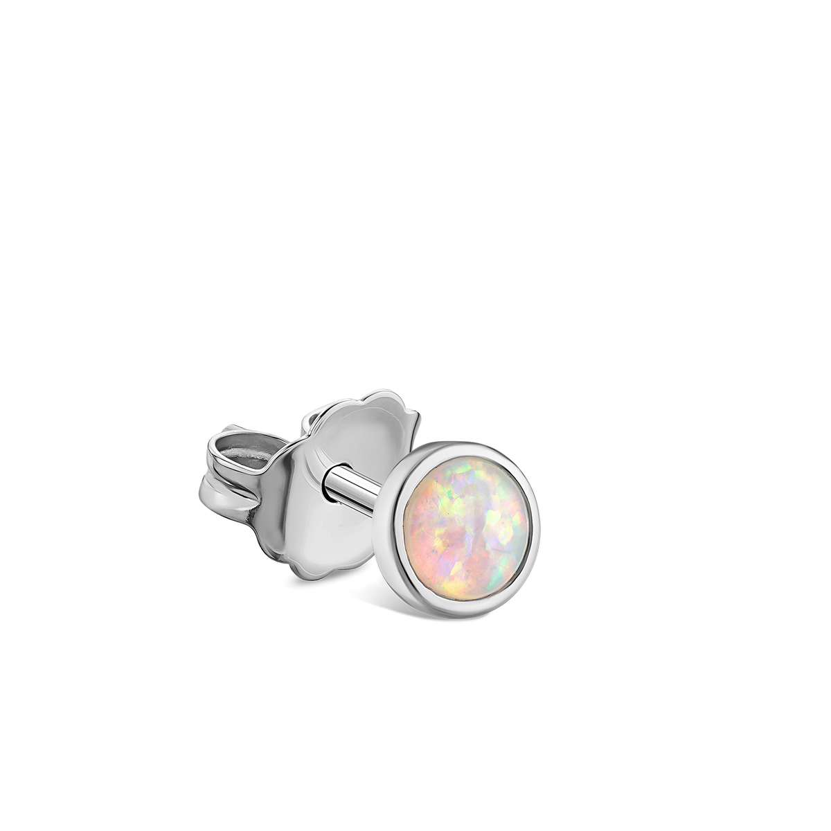 Opal Stud Earring