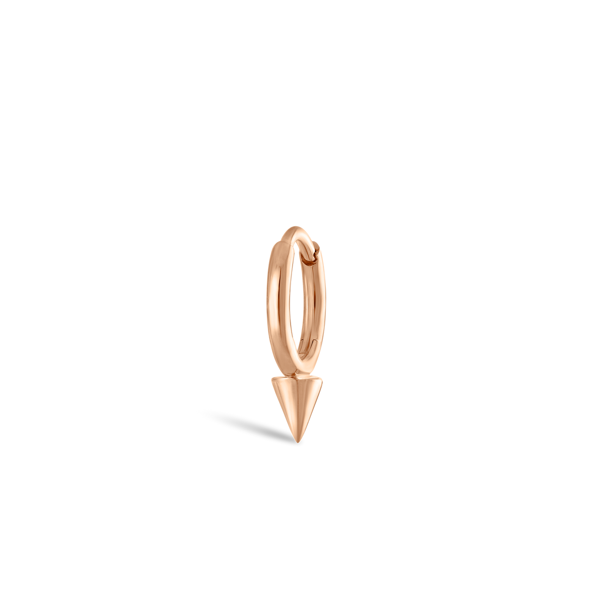 Single Short Spike Hoop Earring (Non-Rotating)