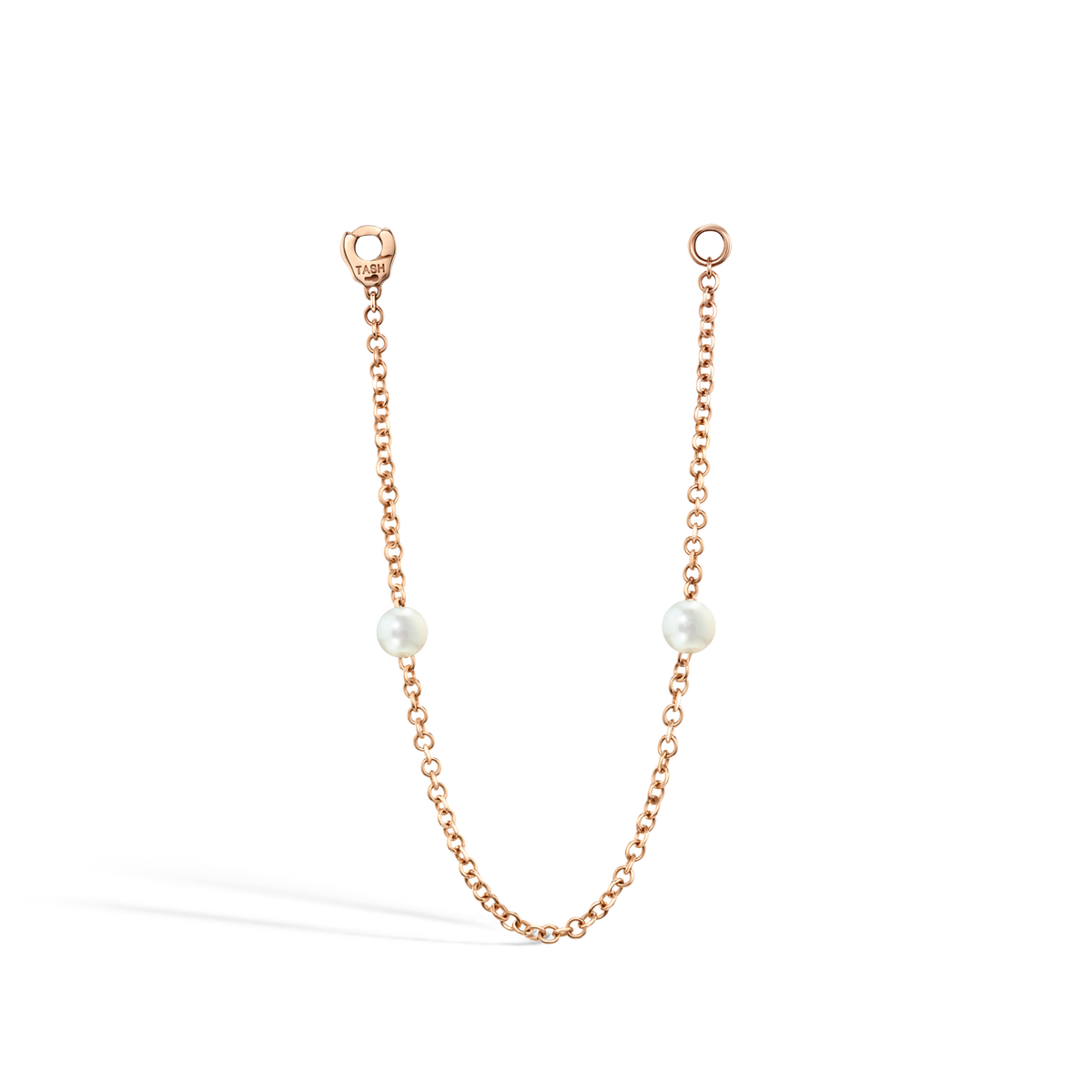 Double Pearl Chain Connecting Charm