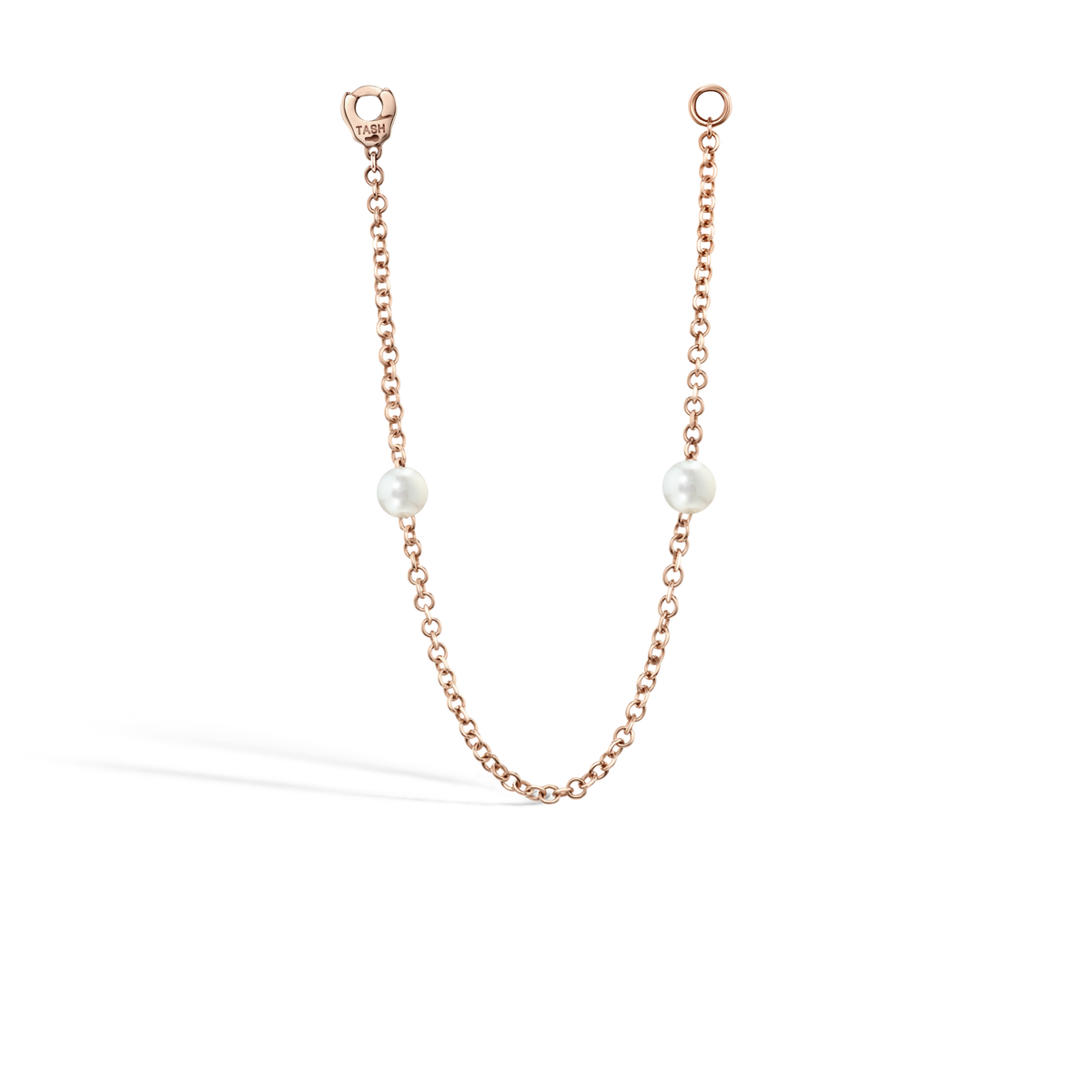 Double Pearl Chain Connecting Charm