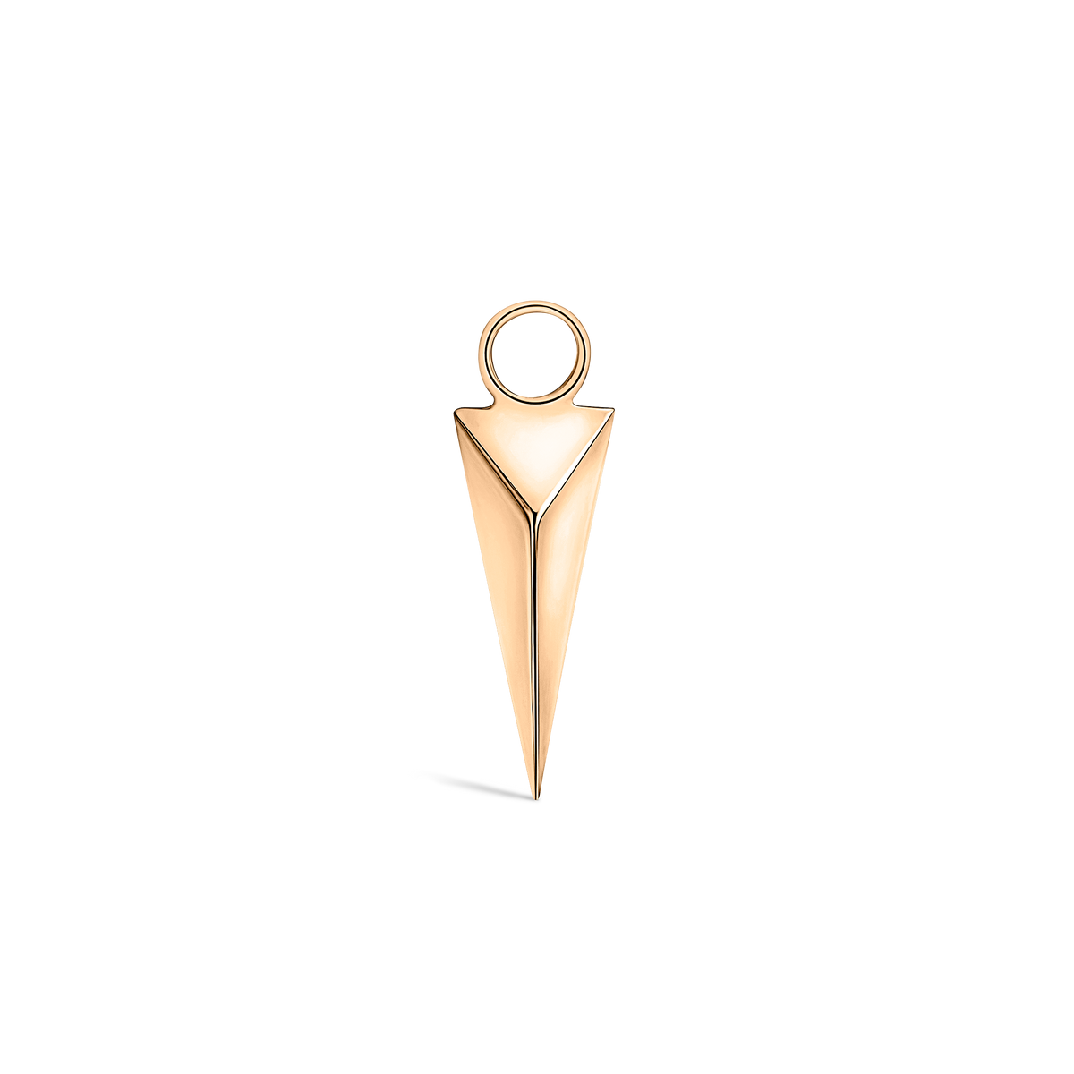 Faceted Long Spike Charm
