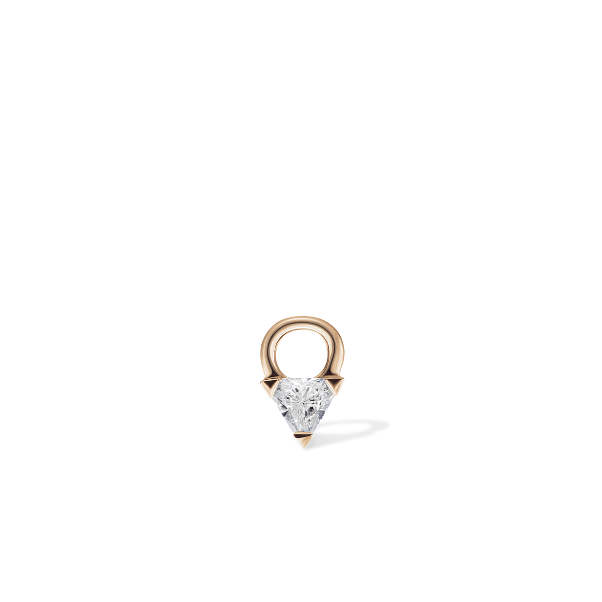 Diamond Triangle Charm